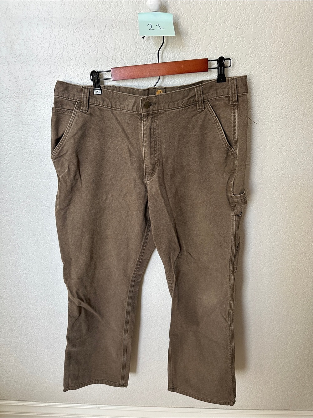 Carhartt Brown Cargo Work Pants